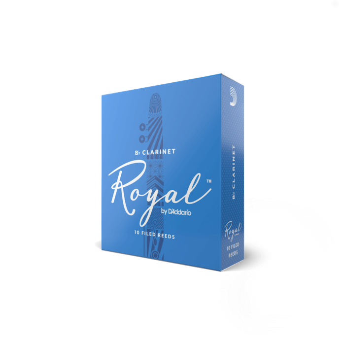 D'Addario Royal Bb Clarinet Reeds - 10-Pack - Choose Strength