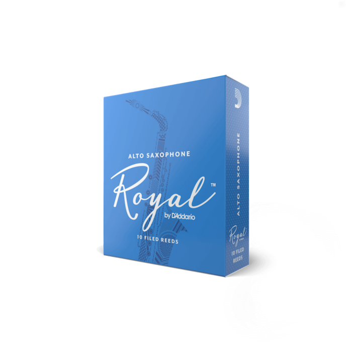 D'Addario Royal Alto Saxophone Reeds - 10-Pack - Choose Strength