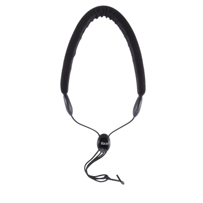 D'Addario Rico SLA12 Tenor/Baritone Saxophone Padded Neck Strap - Metal Hook