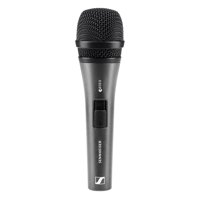 Sennheiser E835-S Dynamic Cardioid Live Vocal Microphone