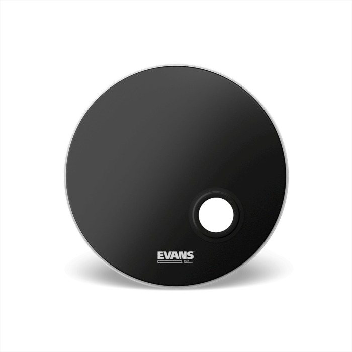 Evans EMAD Black Bass Resonant Drumhead - Choose Size