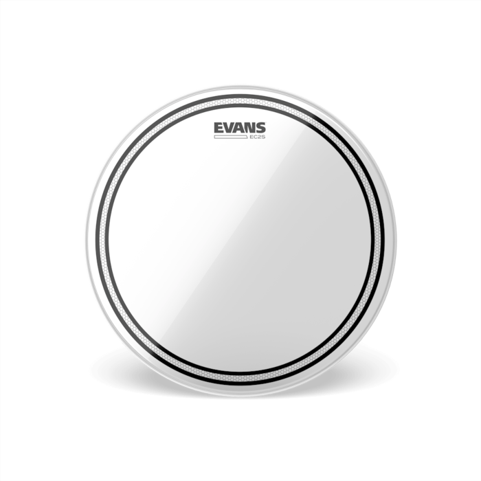 Evans TTEC2S Clear Tom Batter Drumhead - Choose Size