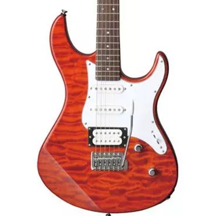 Yamaha PAC212VQM Pacifica Electric Guitar - Caramel Brown