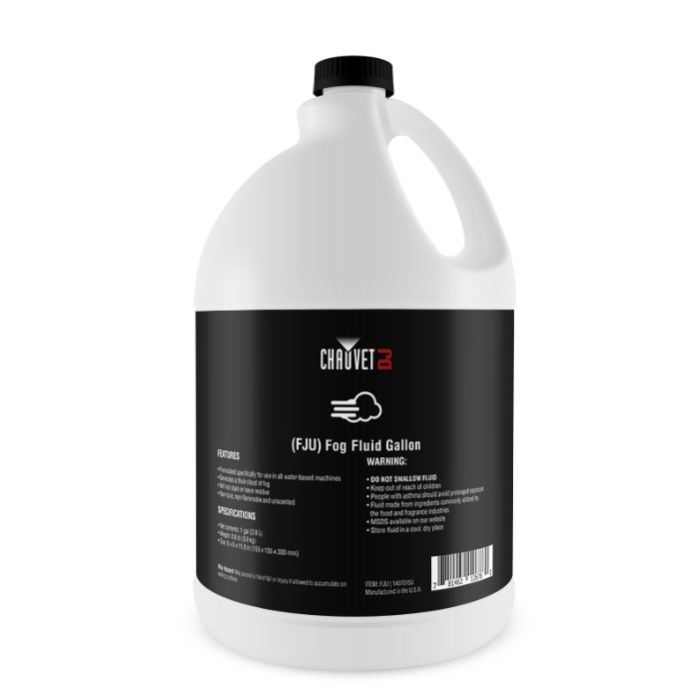 Chauvet DJ High Performance Water-Based Fog Fluid (FJU) - 1 Gallon