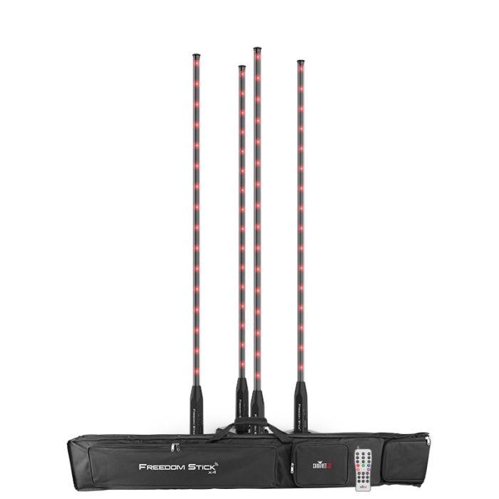 Chauvet DJ Freedom Stick 4 Pack Wireless LED Lighting