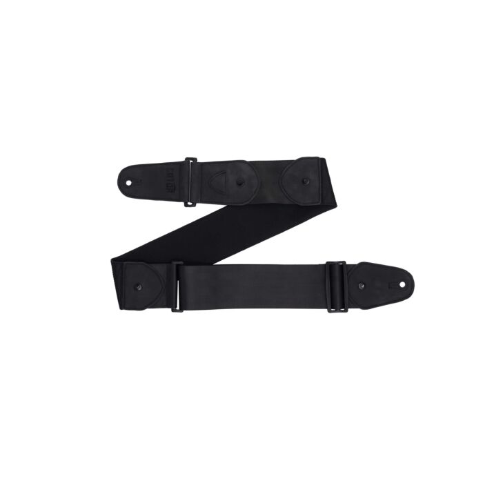Gator G-ICON-3INSTRAP-BLKL 3 inch Icon Series Guitar Strap - Black