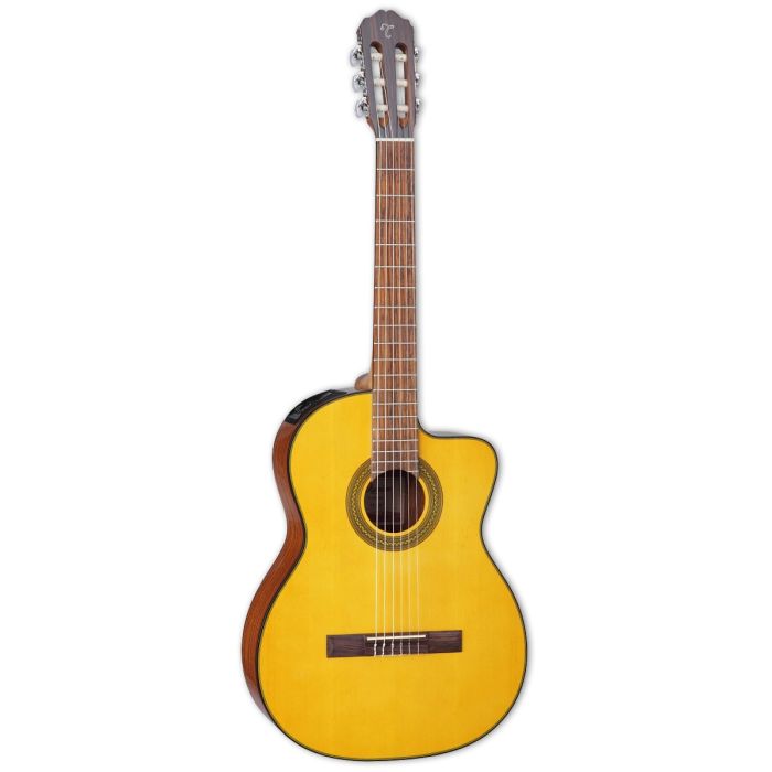 Takamine GC1CE NAT Natural Gloss - Nylon 6 String Acoustic Electric Guitar