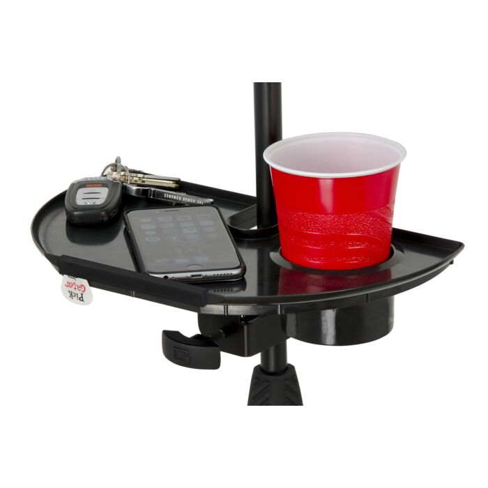 Gator GFW-MICACCTRAY Mic Stand Accessory Tray With Drink Holder