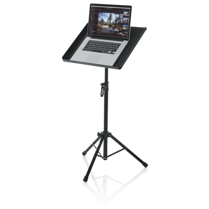 Gator GFW-UTL-MEDIATRAY1 Compact Adjustable Media Tray Stand