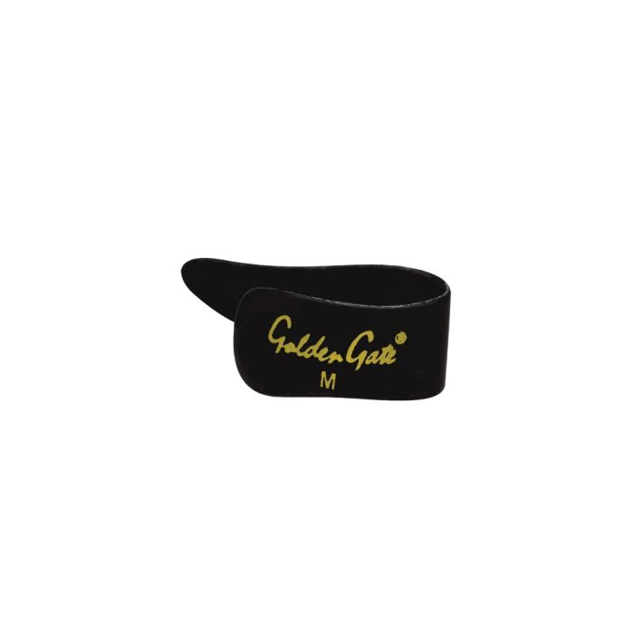 Golden Gate GP-3B Medium Thumb Picks - Black - Choose Quantity