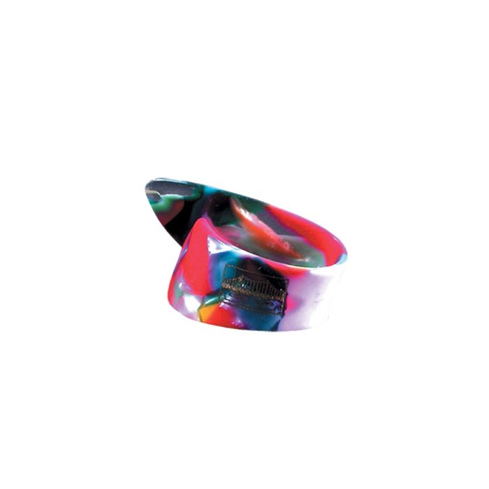 Golden Gate GP-7 Large Thumb Picks - Clown Confetti - Choose Quantity