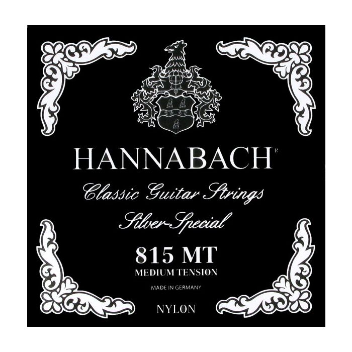 Hannabach 815 Silver Special Medium Tension Classical Guitar Strings