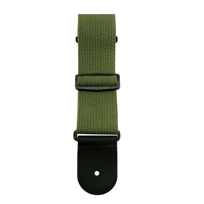 Omg Music Henry Heller Cotton Guitar Strap - Green