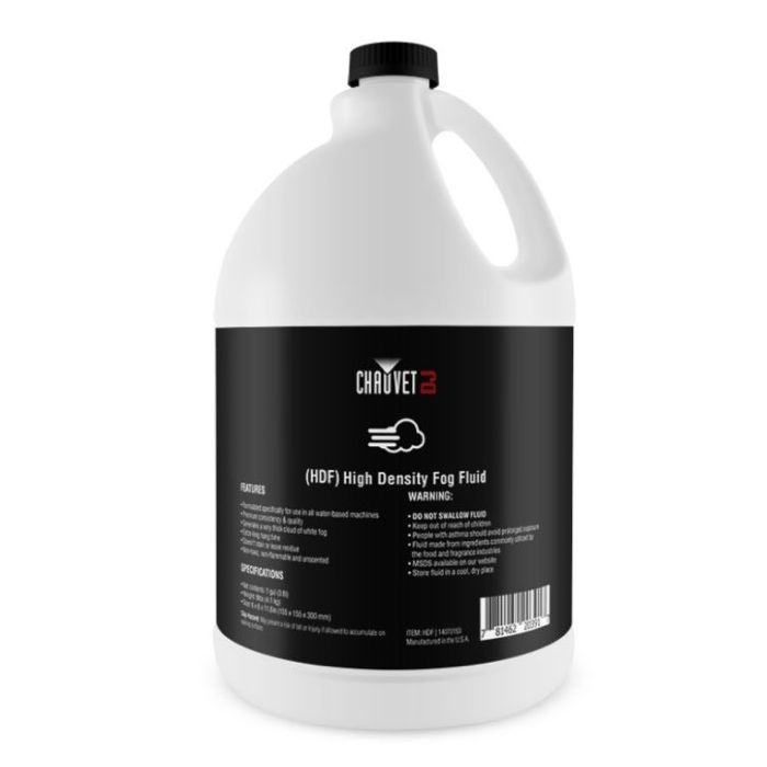 Chauvet DJ High Density Fog Fluid (HDF) - 1 Gallon