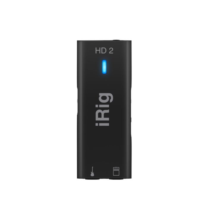 IK Multimedia iRig HD 2 Portable USB Audio Interface for Guitar and Bass