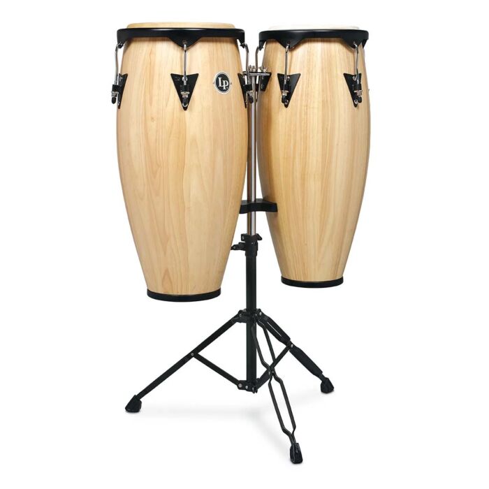 Latin Percussion LP646NY-AW City 10″ and 11″ Conga Set - Natural
