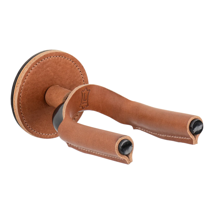 Levy's LVY-FGHNGR-BKTN Forged Leather Wall Hanger - Tan