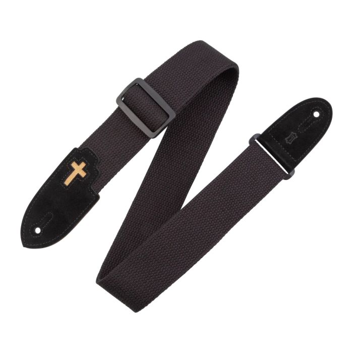 Levy's 2 inch Divine Worship Series Guitar Strap - Black