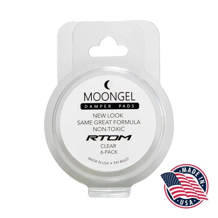 RTOM Clear Moongel Damper Pads - 6 Pack