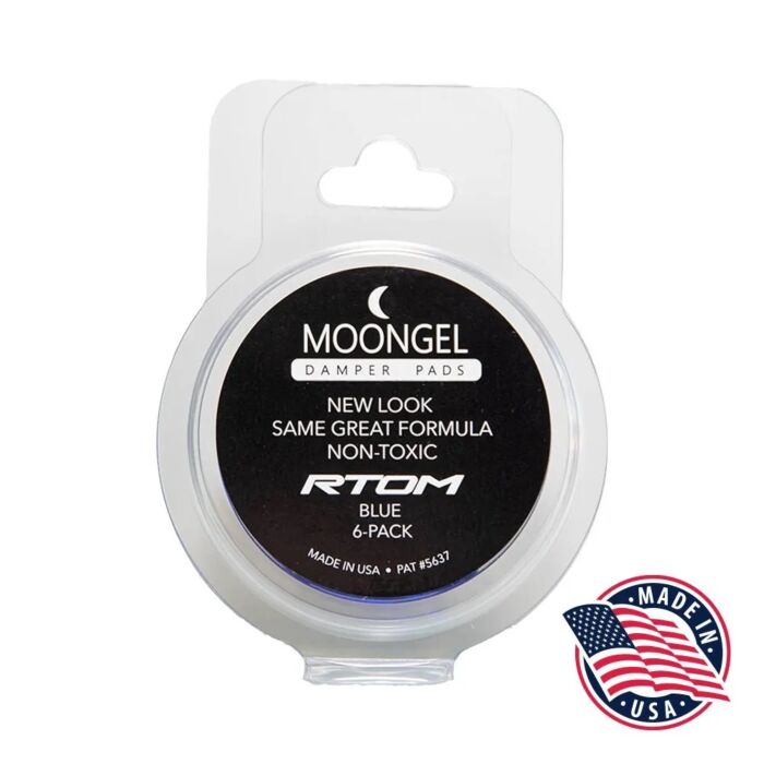 RTOM Blue Moongel Damper Pads - 6 Pack
