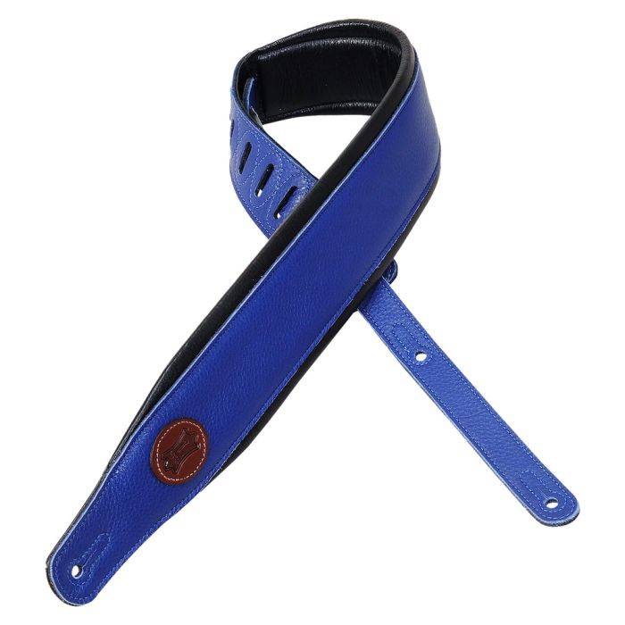 Levy's 3.25 inch Signature Legacy Series Guitar Strap - Blue