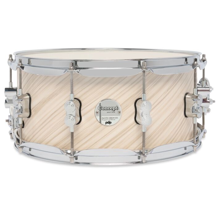PDP PDCM6514SSTI Concept Series Maple Snare Drum - 6.5 x 14-Inch - Twisted Ivory