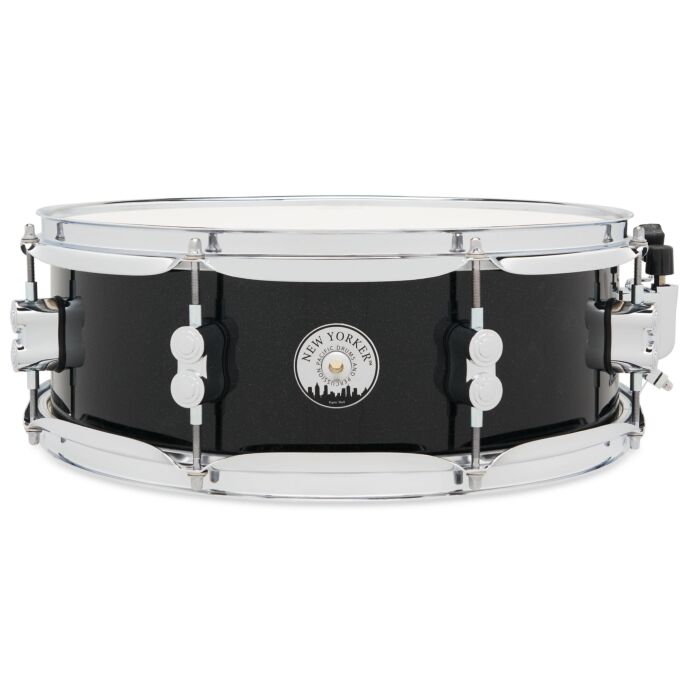 PDP New Yorker Poplar Snare Drum - 5 x 14-Inch - Black Onyx Sparkle Finish Ply
