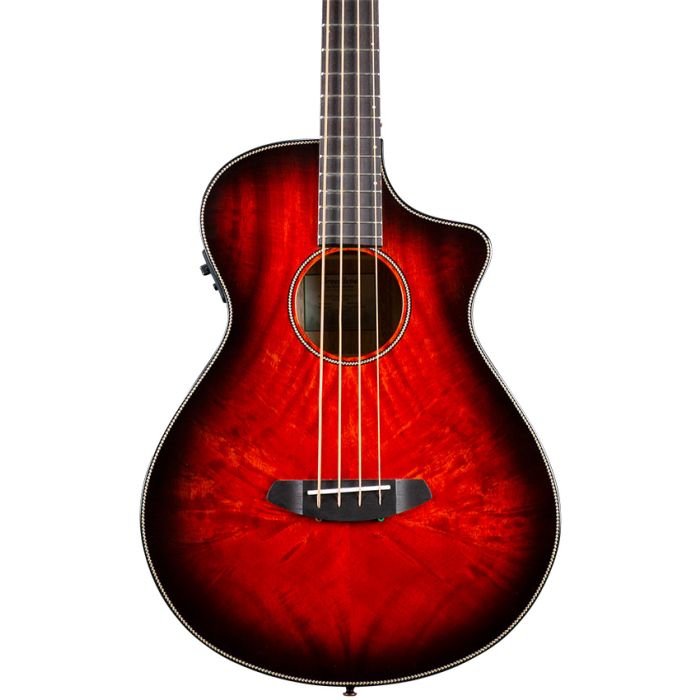 Breedlove Pursuit Exotic S Concert CE Sunset Burst - 4 String Acoustic Bass Guitar