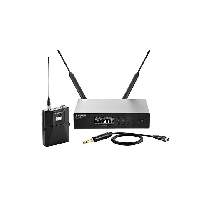 Shure QLXD14 Combo System with QLXD1 Bodypack and QLXD4 Receiver