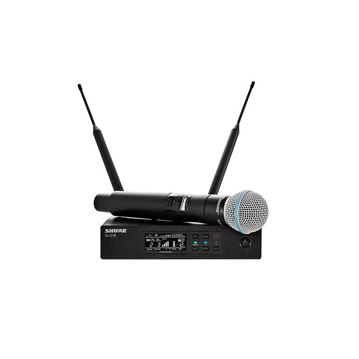 Shure QLXD24/B58 Wireless System with Beta®58A Handheld Transmitter