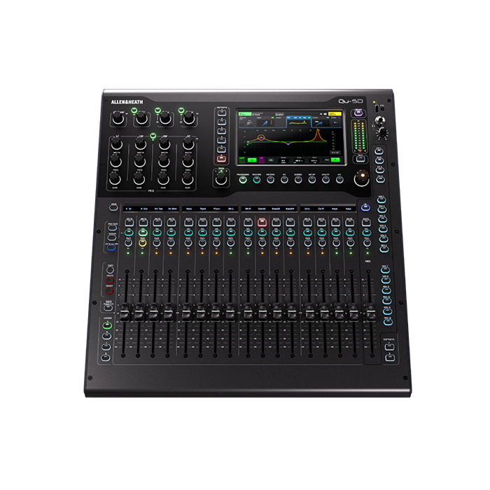 Allen & Heath Qu-5D 38-Channel 16 XLR Input Digital Mixer with Dante