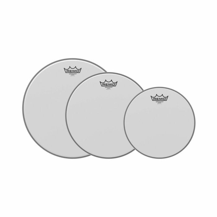 Remo PP-0940-BA Ambassador Coated 3-Piece Tom Pack - 10/12/14 inch