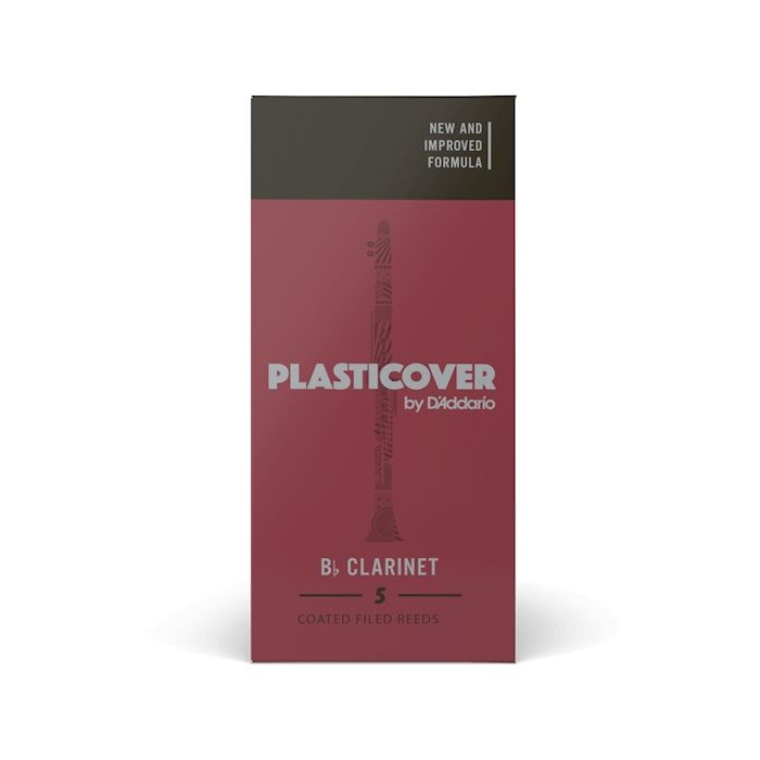 D'Addario Plasticover Bb Clarinet Reeds - 5-Pack - Choose Strength
