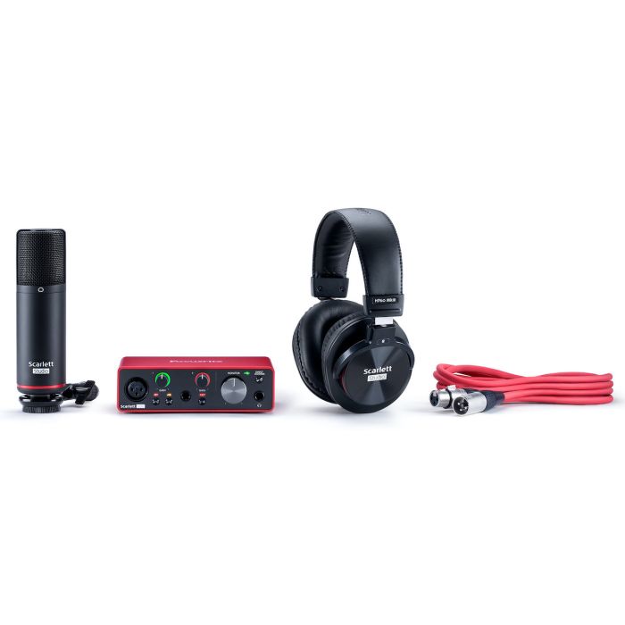 Focusrite Scarlett Solo 3rd Generation USB Audio Interface Bundle