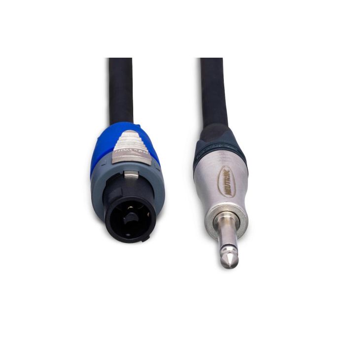 Hosa SKT Neutrik speakON to 1/4 in TS Edge Speaker Cable - 3ft. to 30ft.