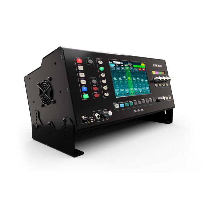 Allen & Heath SQ-Rack 16in / 12out 48-channel Rackmount Digital Mixer With 7" HD Capacitive Touchscreen