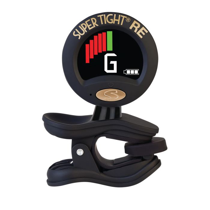 Snark ST-8 Super Tight Clip-On Chromatic Rechargeable Tuner - Black