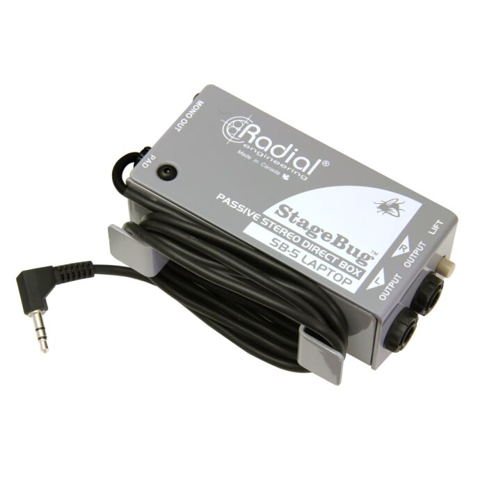 Radial Stagebug SB-5 Compact Passive Laptop Direct Box