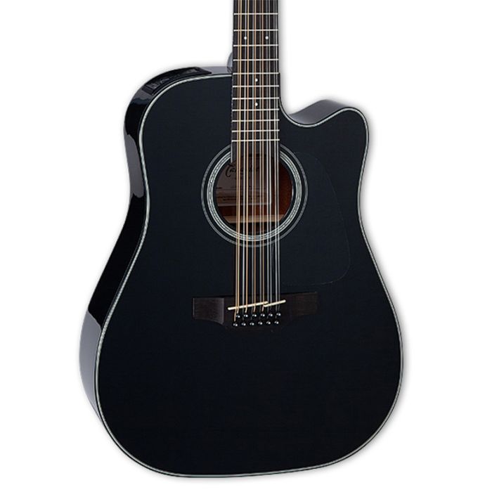 Takamine GD30CE-12BLK Black Gloss - 12 String Acoustic Electric