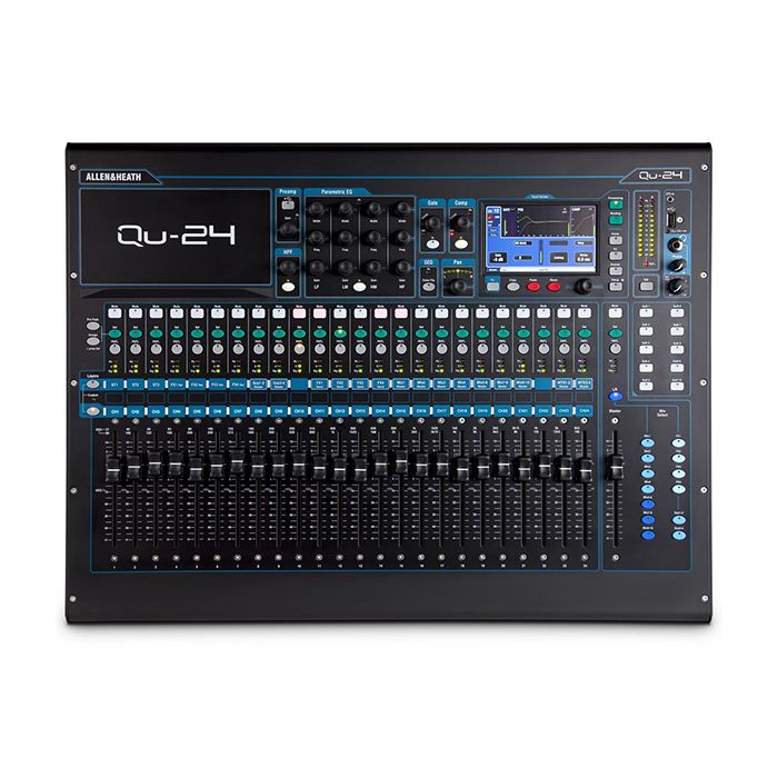 Allen & Heath Qu-24C Compact 30in / 24out Digital Mixer