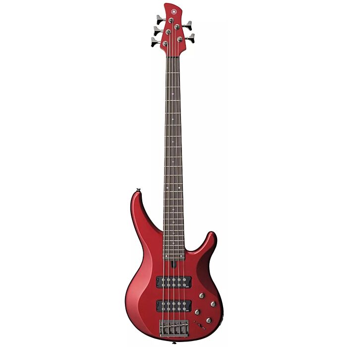 Yamaha TRBX305 5-String Electric Bass Guitar - Candy Apple Red