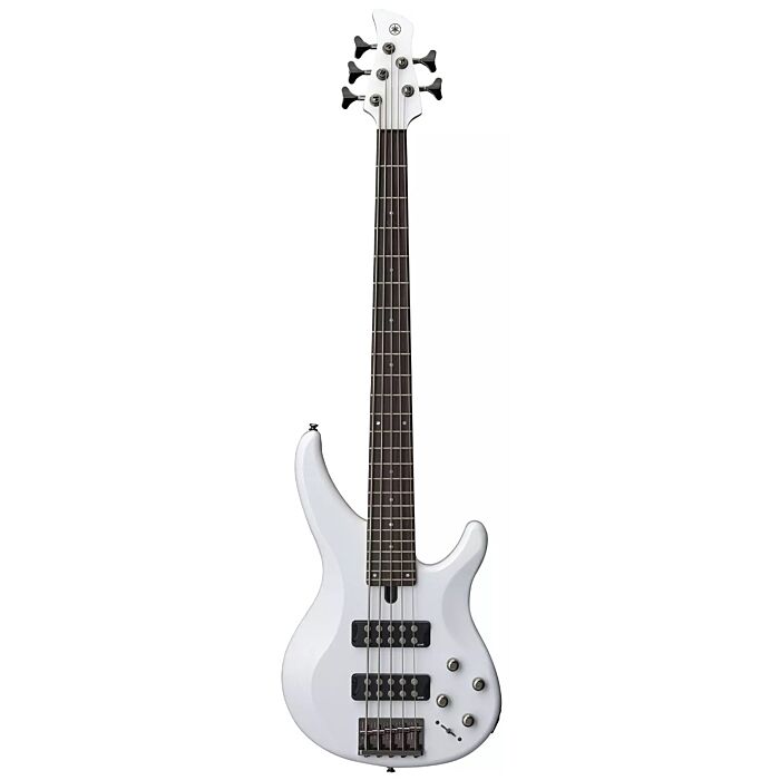 Yamaha TRBX305 5-String Electric Bass Guitar - White