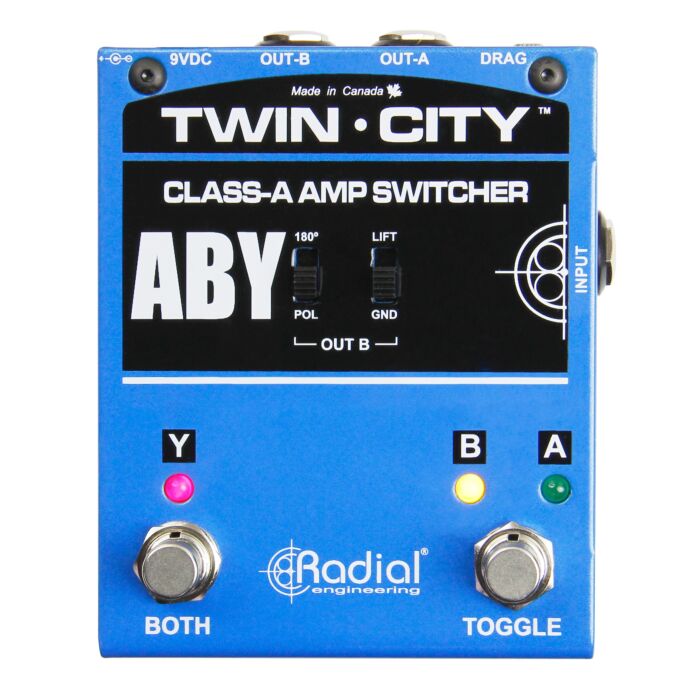 Radial TwinCity Active ABY Amp Switcher