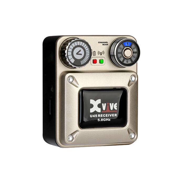 Xvive U45R In-Ear Monitor Wireless System - Receiver Only - 5.8GHz