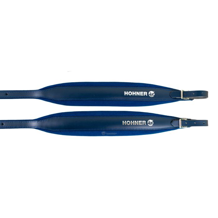Hohner Professional Accordion Shoulder Straps - Blue - Large