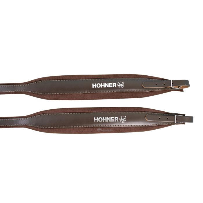 Hohner Professional Accordion Shoulder Straps - Brown - Large
