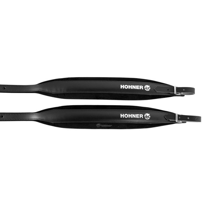 Hohner Professional Accordion Shoulder Straps - Black - Large