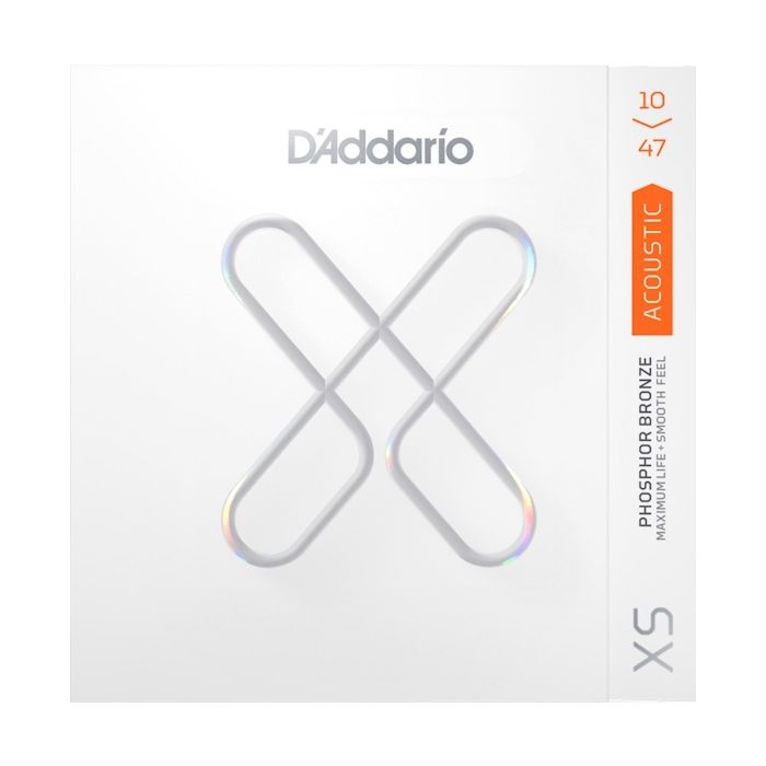 D'Addario XSAPB1047 Phosphor Bronze Extra Light Coated Acoustic Guitar Strings